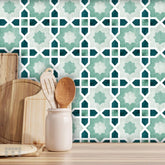 Tile Sticker Kitchen, bath, floor, wall Waterproof & Removable Peel and Stick